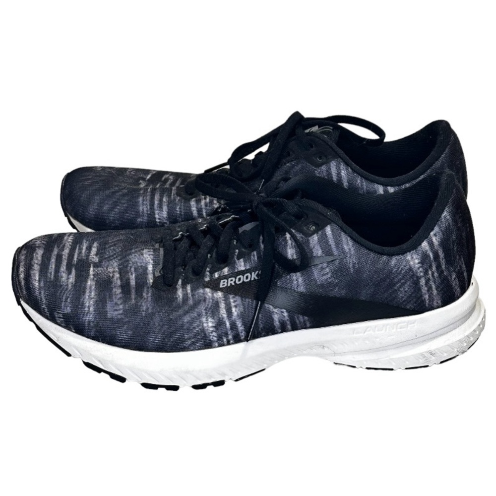 Brooks women’s running shoes launch 7 black and purple size 11